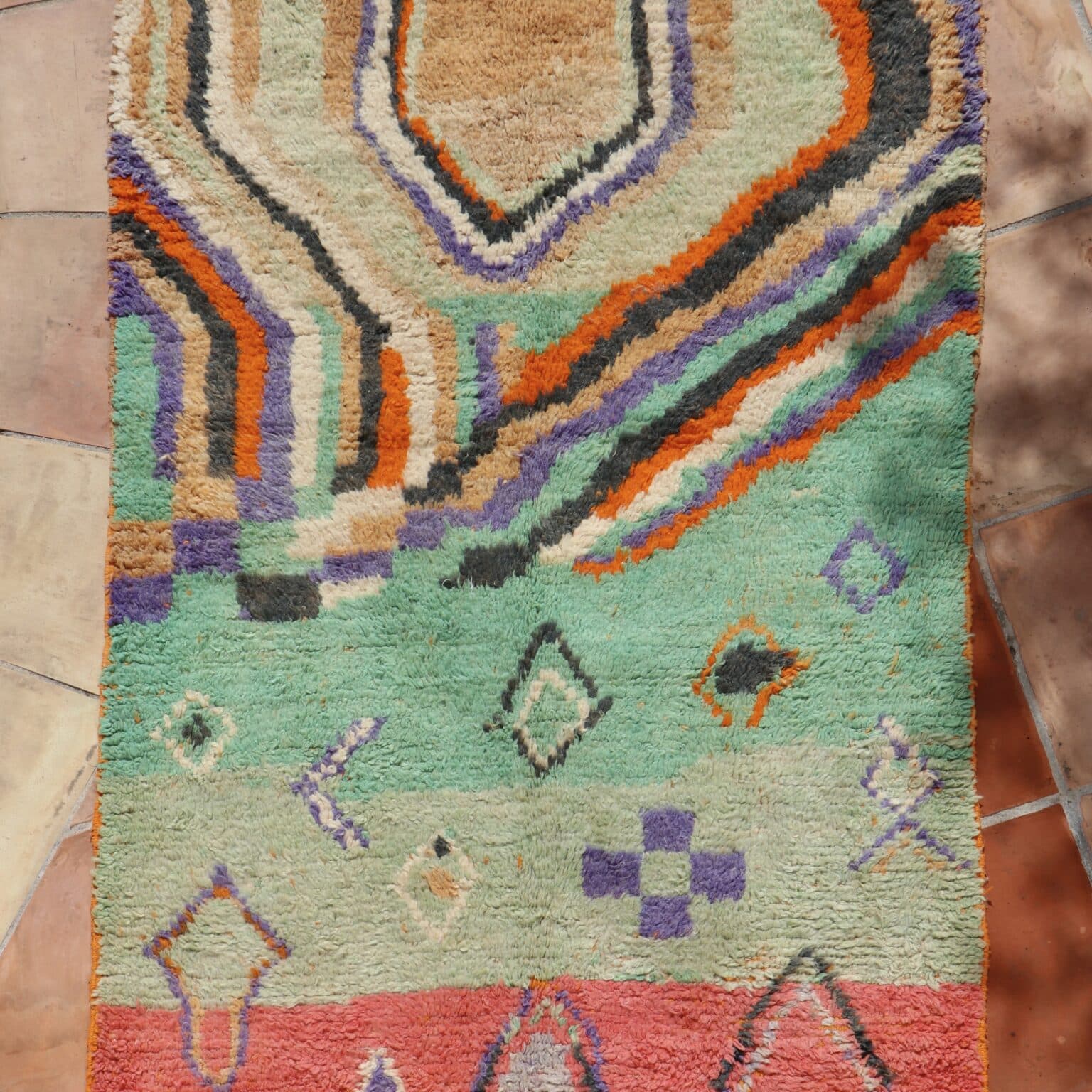 Tapis Boujaad ancien N°24, 207x132cm